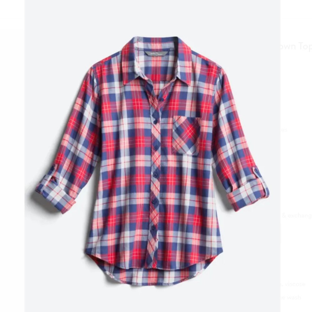 MARKET & SPRUCE Jillianne Button Down Top